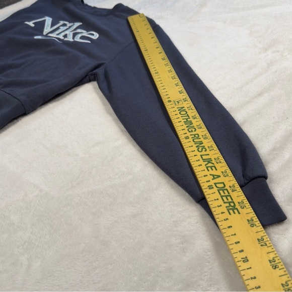 Nike Femme Fleece Crop Sweatshirt Junior Size Small - Picture 8 of 8